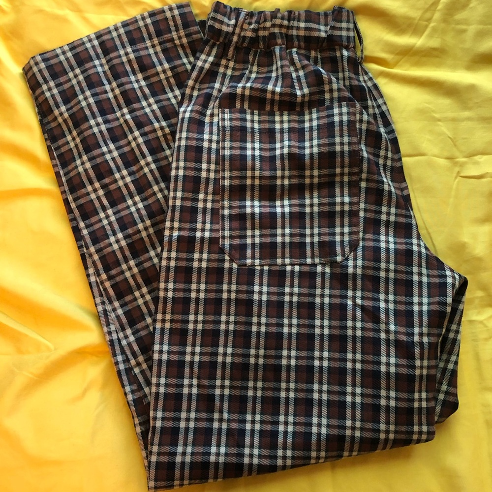 urban outfitters plaid pants
